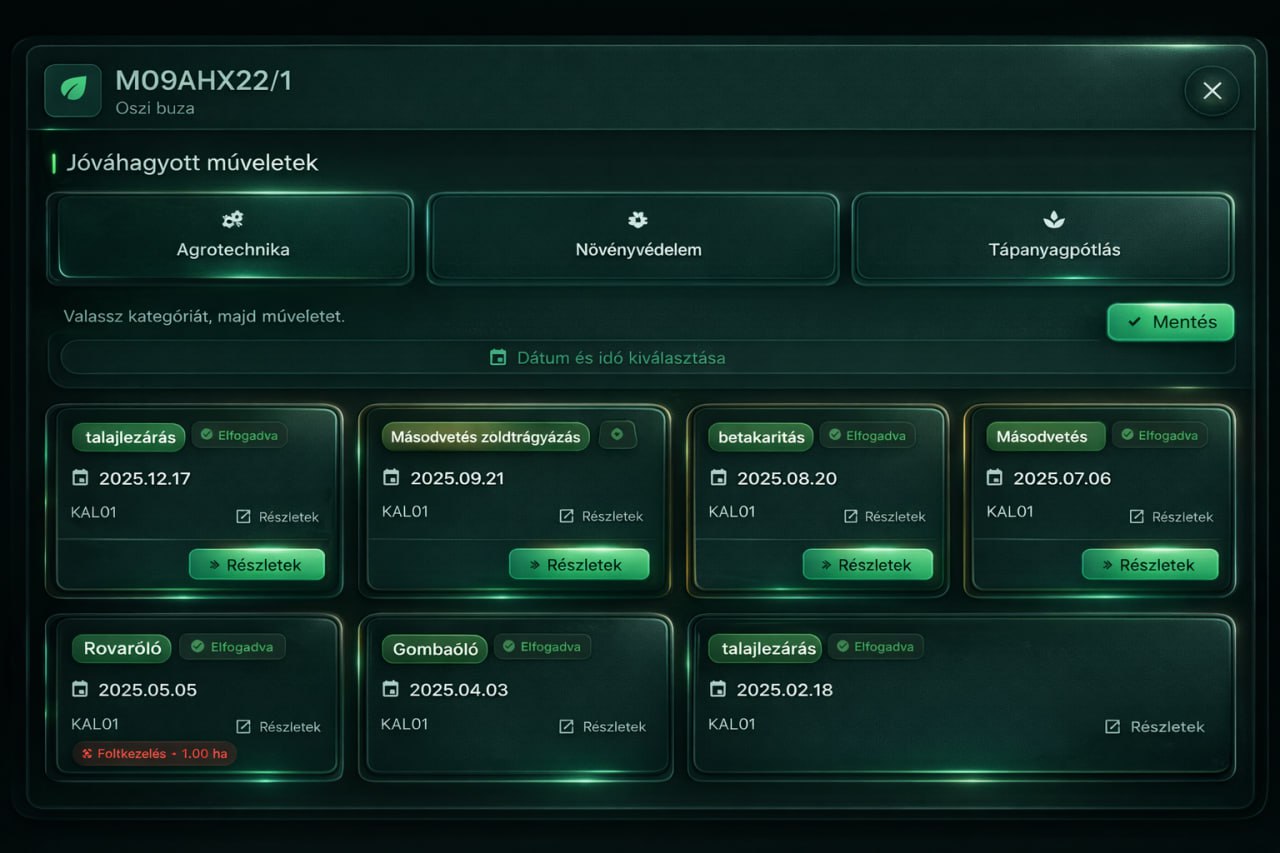 Android alkalmazás előnézet